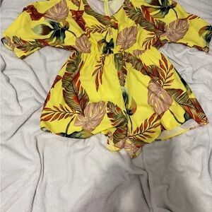 Tropical romper